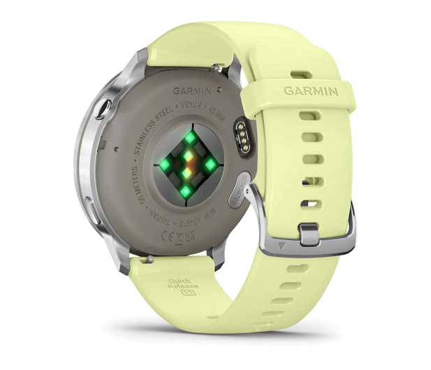 Garmin Venu 4 Silver 45mm z żółtym paskiem - 1363881 - zdjęcie 6